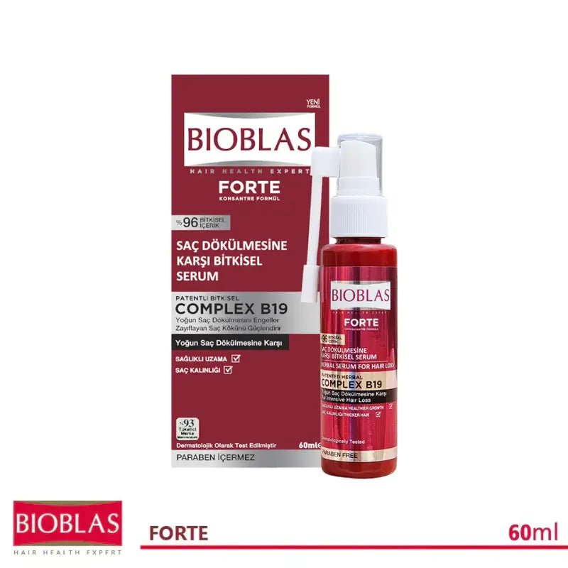 BIOBLAS FORTE HERBAL SERUM COMPLEX B19 60ML (SPRAY)