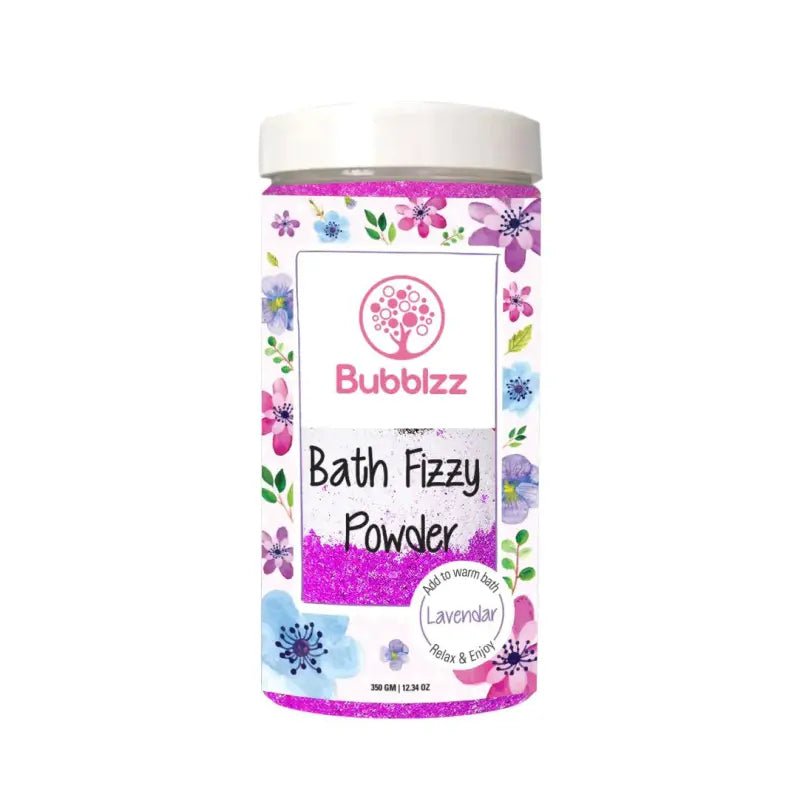 BUBBLZZ BATH FIZZY POWDER (LAVENDAR)350GM