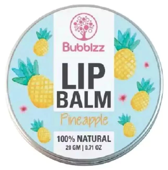 BUBBLZZ LIP BALM PINE APPLE 20GM