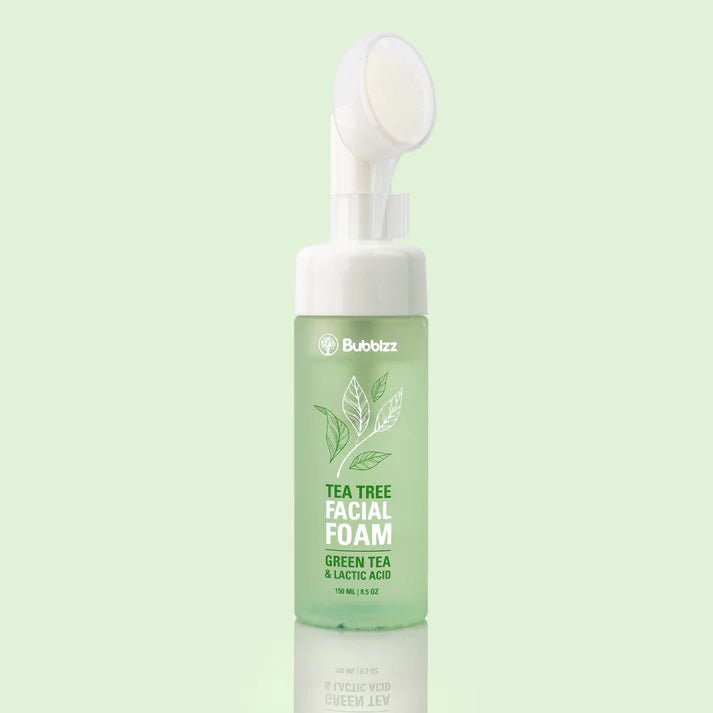 BUBBLZZ TEA TREE FACIAL FOAM 150ML