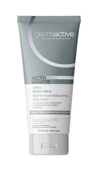 DERMACTIVE ACTI-WHITE BODY MILK 2IN1200ML