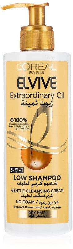 LOREAL ELVIVE LOW SHAMPOO 3IN1 400ML
