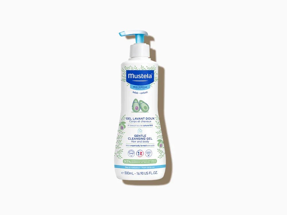 MUSTELA BEBEGENTLE CLEANSING500ML جل الأفوكادو