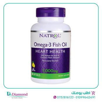 NATROL OMEGA-3 FISH OIL 1000MG 90TAB