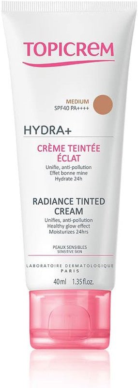 TOPICREM HYDRA TINTED CREAM MEDI 40ML