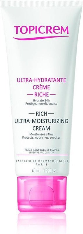 TOPICREM RICH ULTRA MOISTURIZING FACE CREAM 40 ML