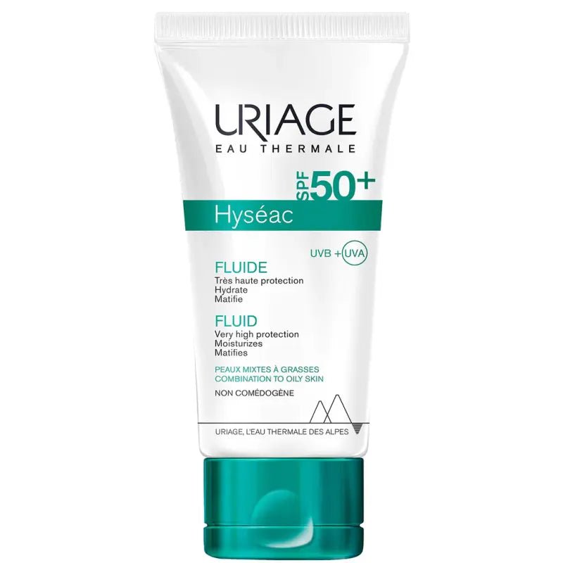 URIAGE HYSEAC SPF50+ سائل 50 مل